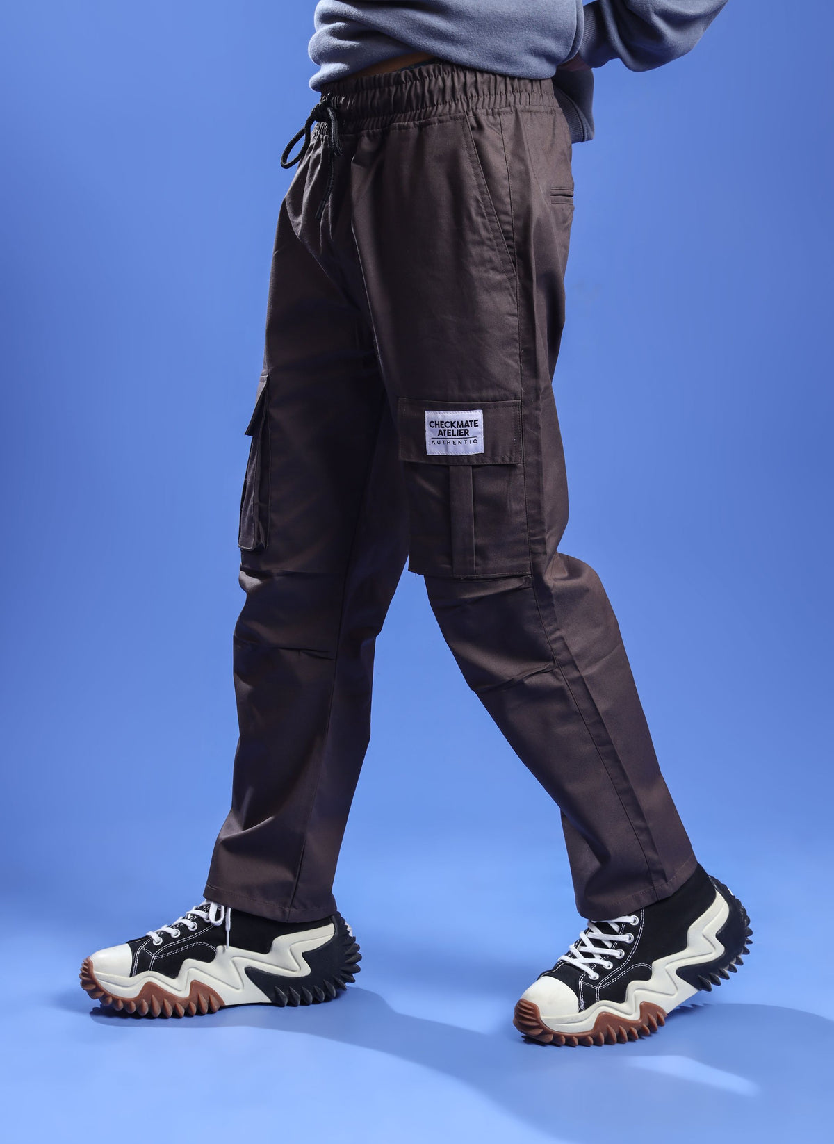 BROWN STRAIGHT CARGO PANT