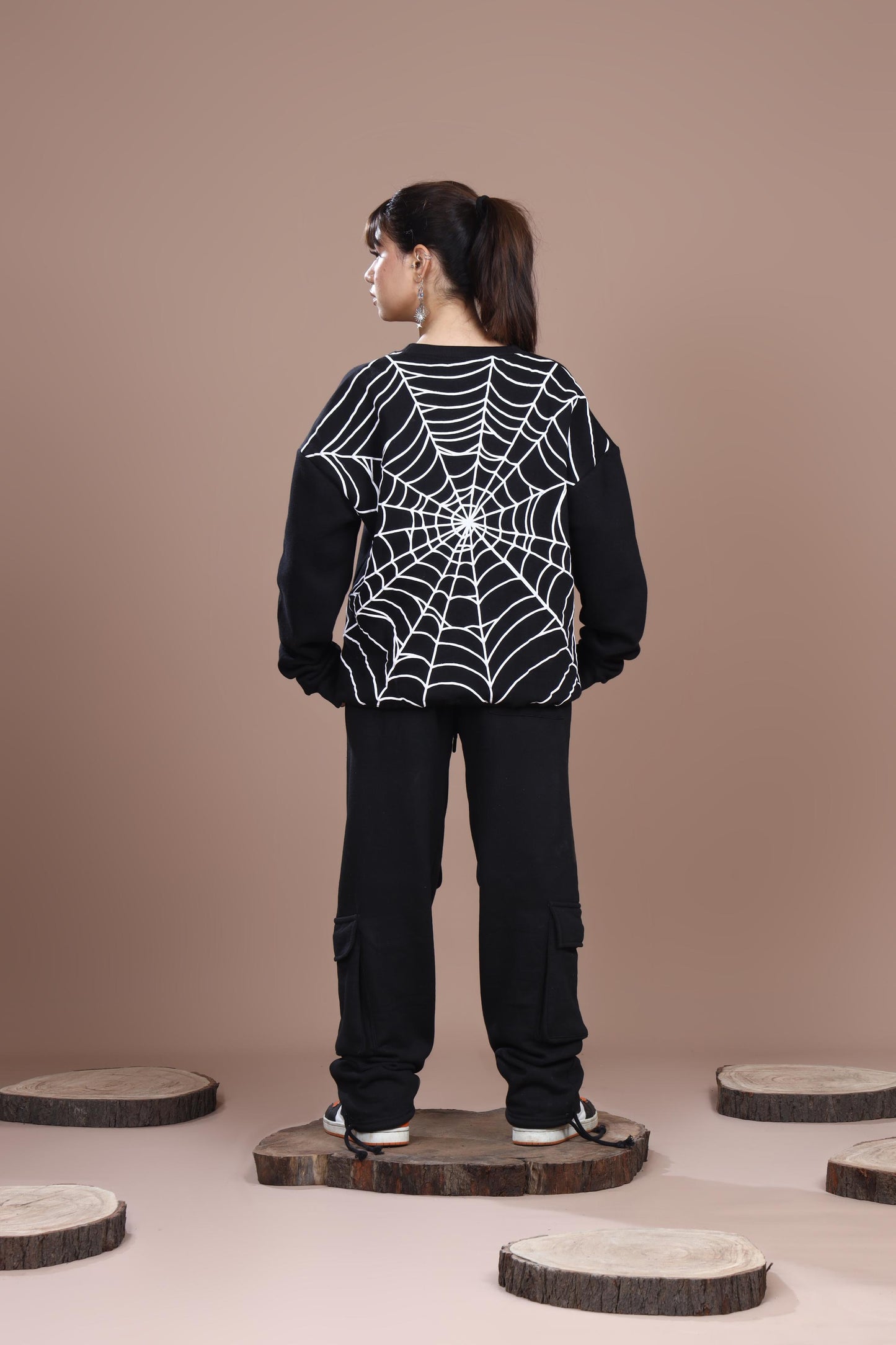 Shop SPIDER WEB OVERSIZED SWEATSHIRT Online in Pakistan