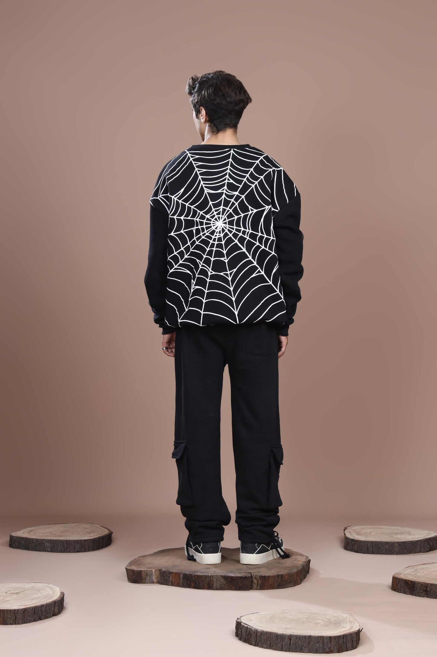 Shop SPIDER WEB OVERSIZED SWEATSHIRT Online in Pakistan