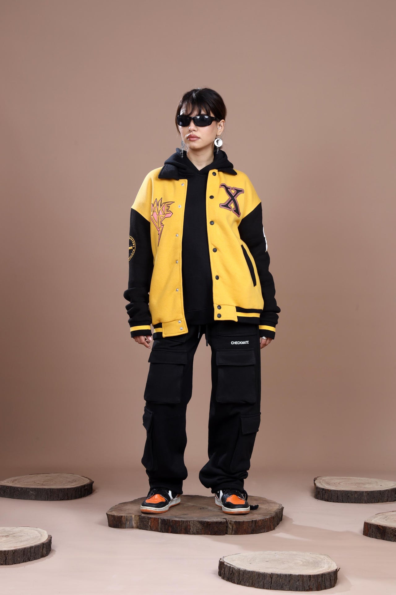 Shop NEVER GIVE UP VARSITY JACKET Online in Pakistan