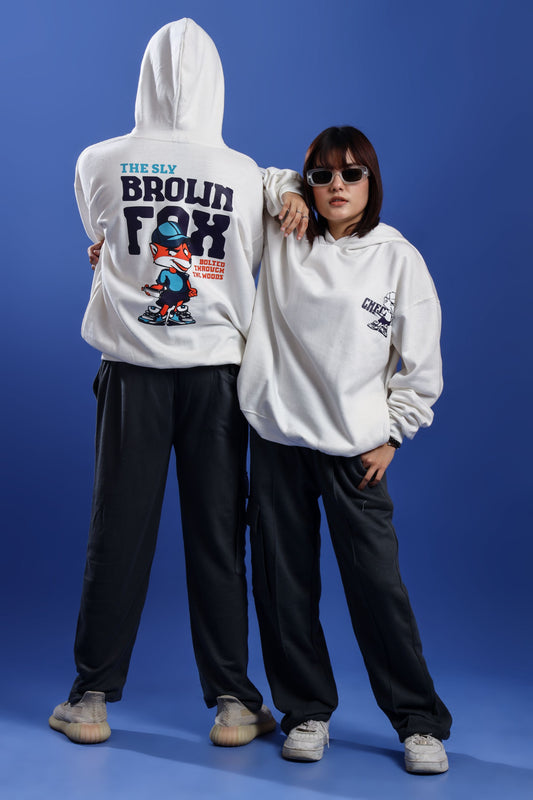 Shop BROWN FOX OVERSIZED HOODIE Online in Pakistan