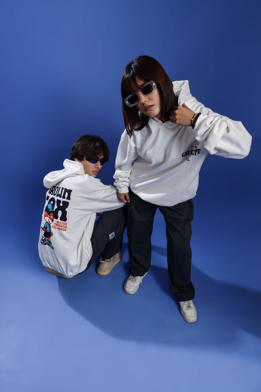 Shop BROWN FOX OVERSIZED HOODIE Online in Pakistan