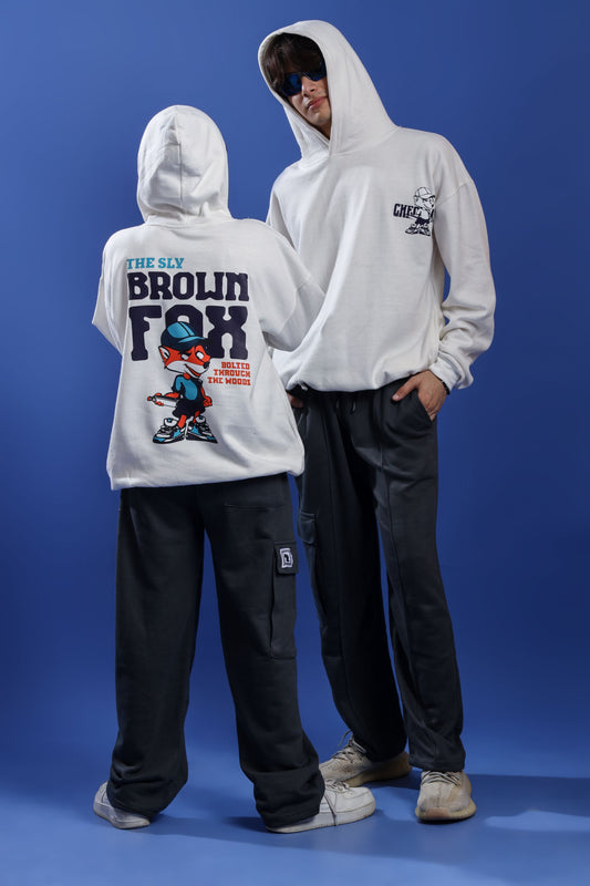 Shop BROWN FOX OVERSIZED HOODIE Online in Pakistan