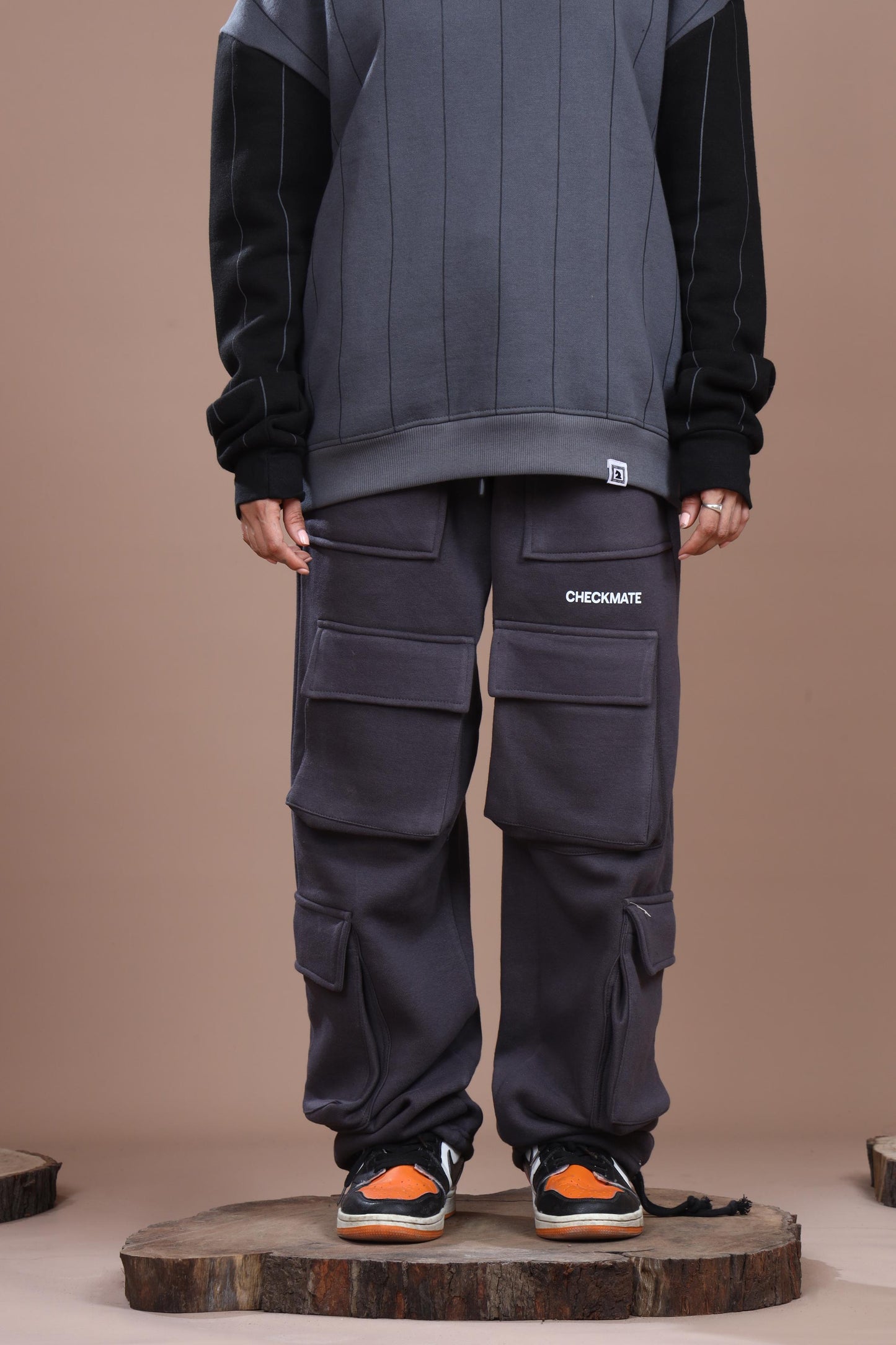 Shop STEEL GRAY HEAVY WEIGHT CARGO TROUSER Online in Pakistan