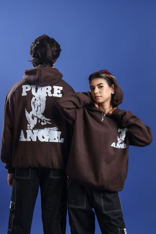 PURE ANGEL OVERSIZED HOODIE - Shop Now - Checkmate Atelier