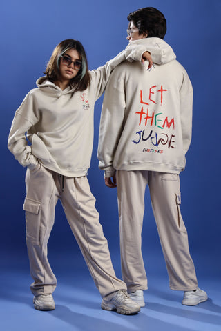 LET THEM JUDGE OVERSIZED HOODIE - Shop Now - Checkmate Atelier