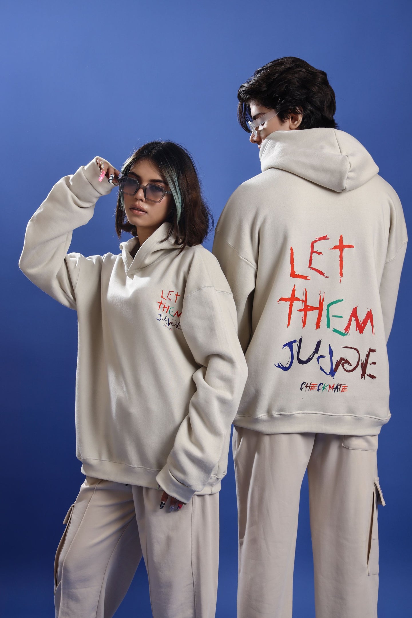 Shop LET THEM JUDGE OVERSIZED HOODIE Online in Pakistan