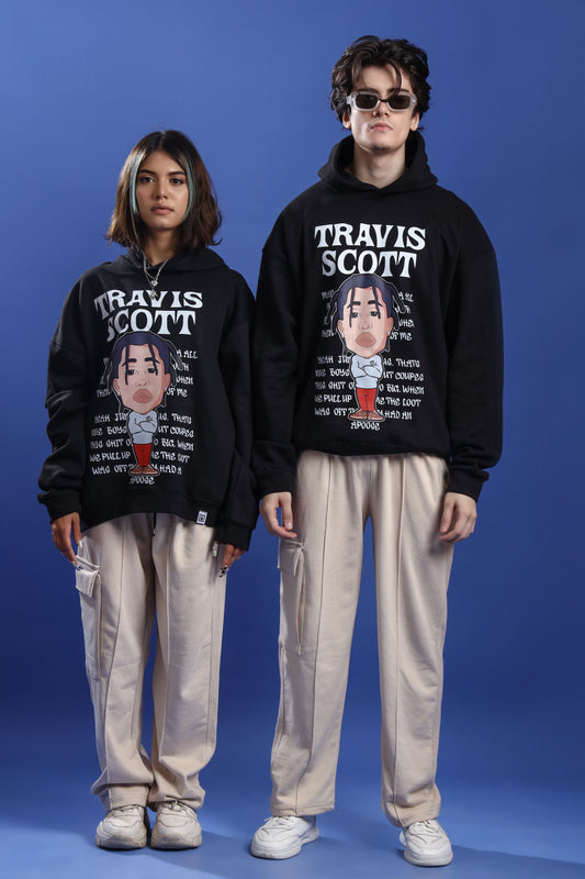 Shop [MINOR FAULT] TRAVIS SCOTT LYRICS OVERSIZED HOODIE Online in Pakistan