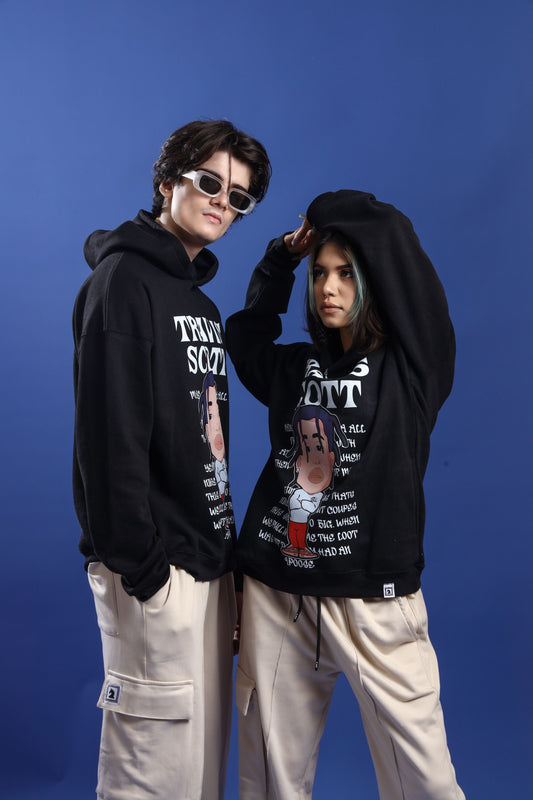 Shop [MINOR FAULT] TRAVIS SCOTT LYRICS OVERSIZED HOODIE Online in Pakistan