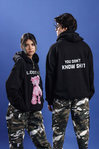 LOST MIND OVERSIZED HOODIE - Shop Now - Checkmate Atelier