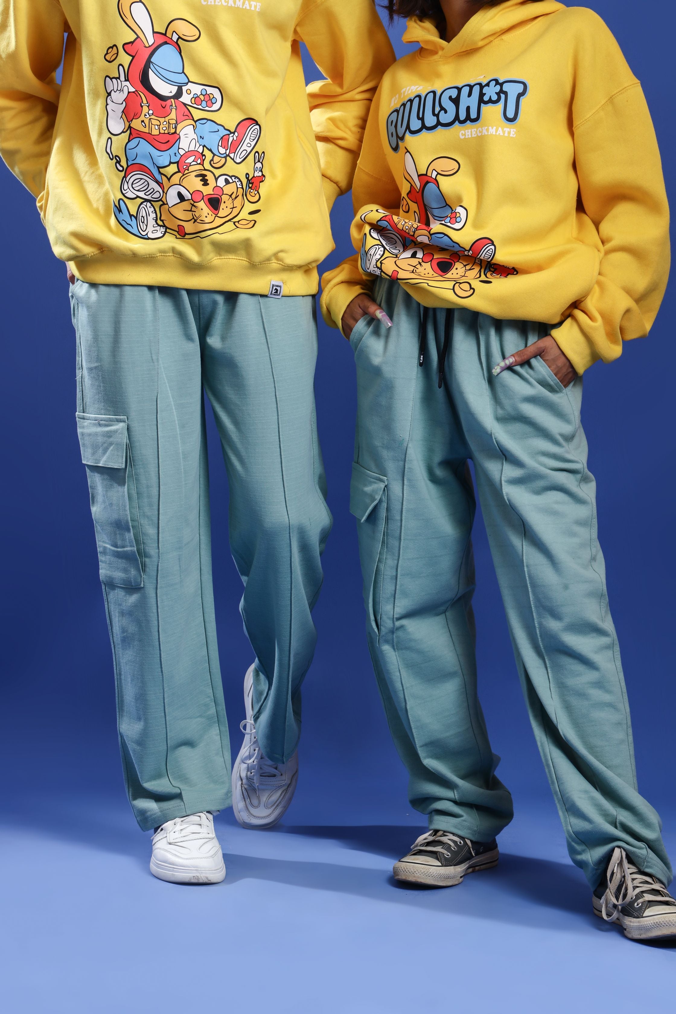 plus size cargo trousers for men and women