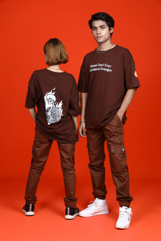 Shop FLAMING SKULL OVERSIZED T-SHIRT Online in Pakistan