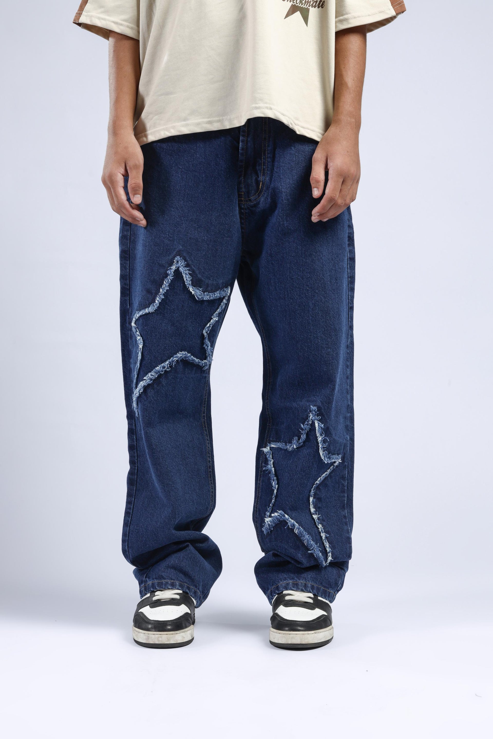 RAW STAR PATCH DENIM - Checkmate Atelier