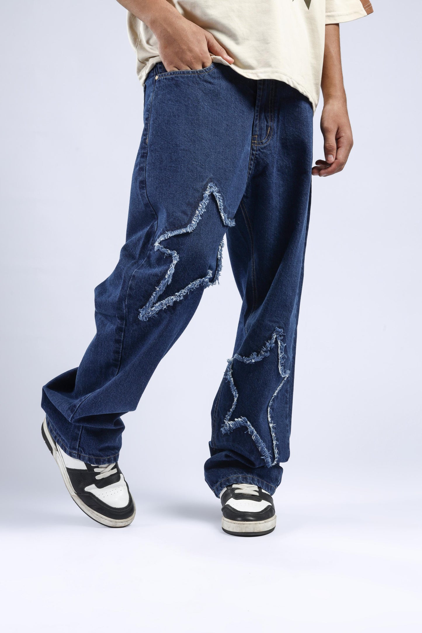 RAW STAR PATCH DENIM - Checkmate Atelier