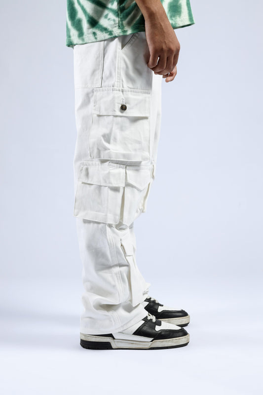 Shop IVORY COMBAT CARGO PANT Online in Pakistan