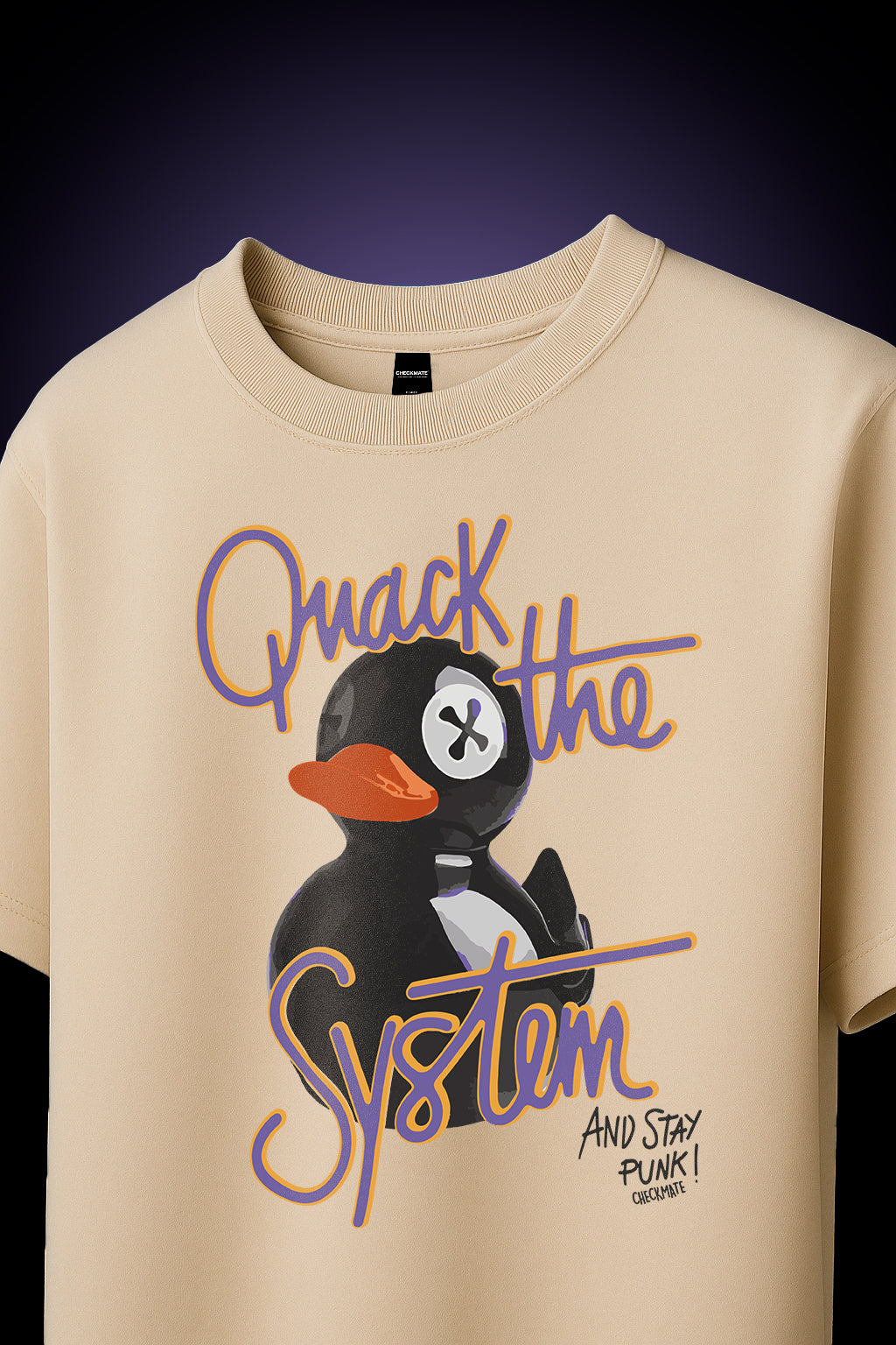 Shop QUACK THE SYSTEM OVERSIZED T-SHIRT Online in Pakistan