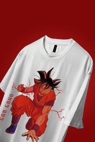 SON GOKU OVERSIZED T-SHIRT - Shop Now - Checkmate Atelier