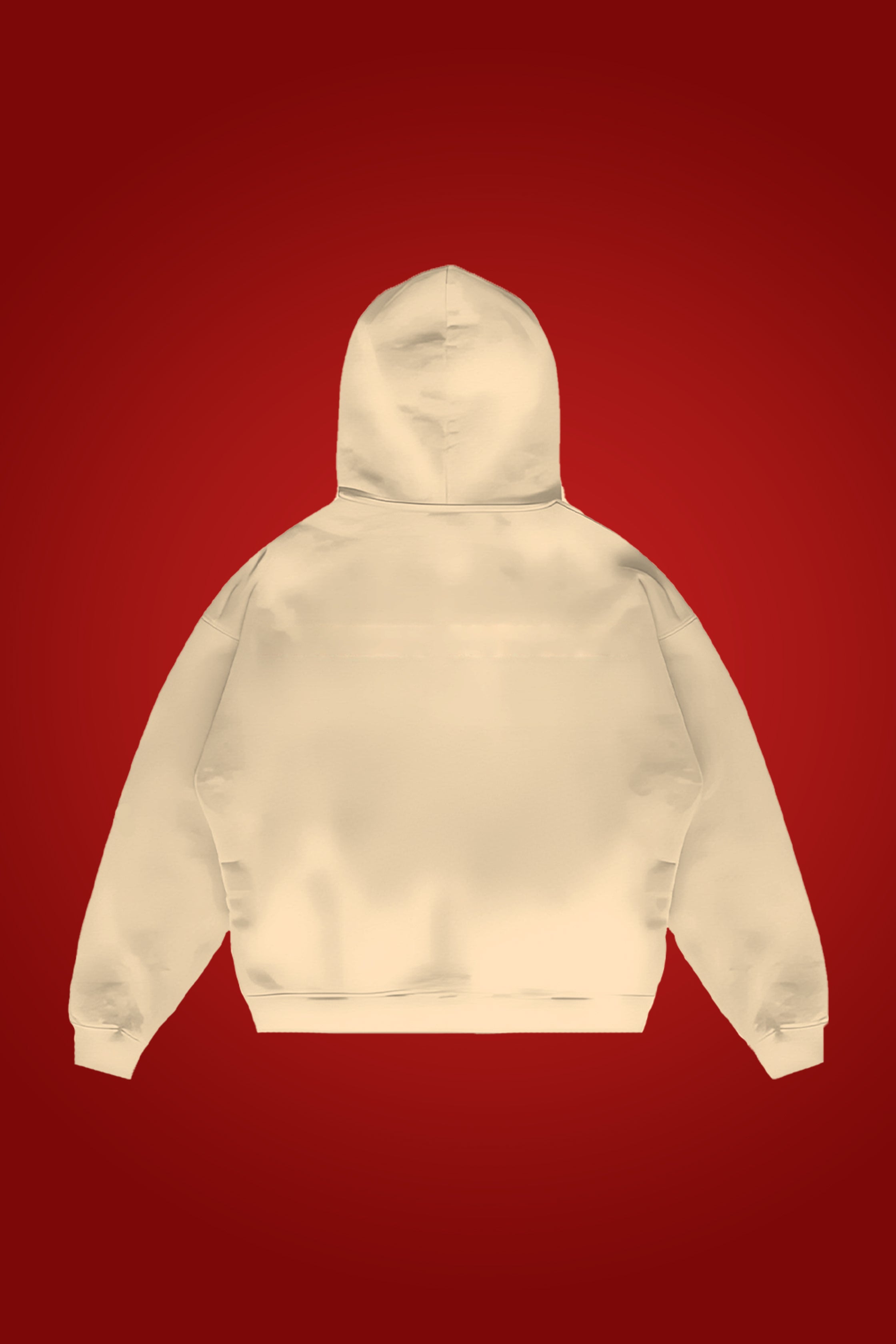 [MINOR FAULT] CREAM OVERSIZED HOODIE - Shop Now - Checkmate Atelier