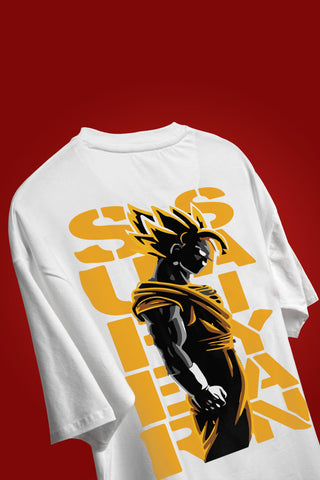 [MINOR FAULT] JOURNEY OF GOKU OVERSIZED T-SHIRT - Shop Now - Checkmate Atelier