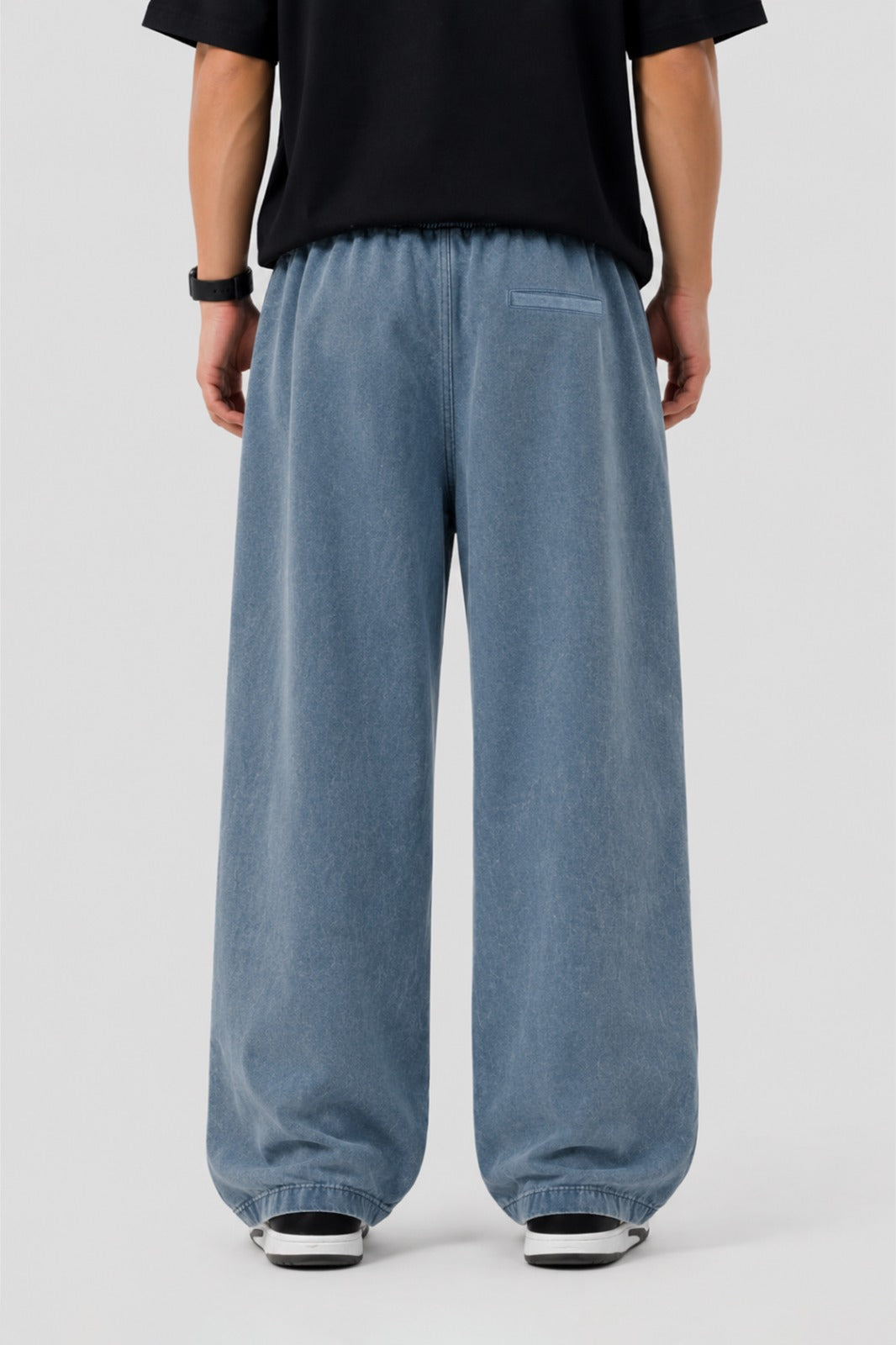 DISTORTED WASHED TROUSER