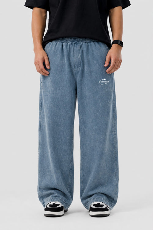 DISTORTED WASHED TROUSER