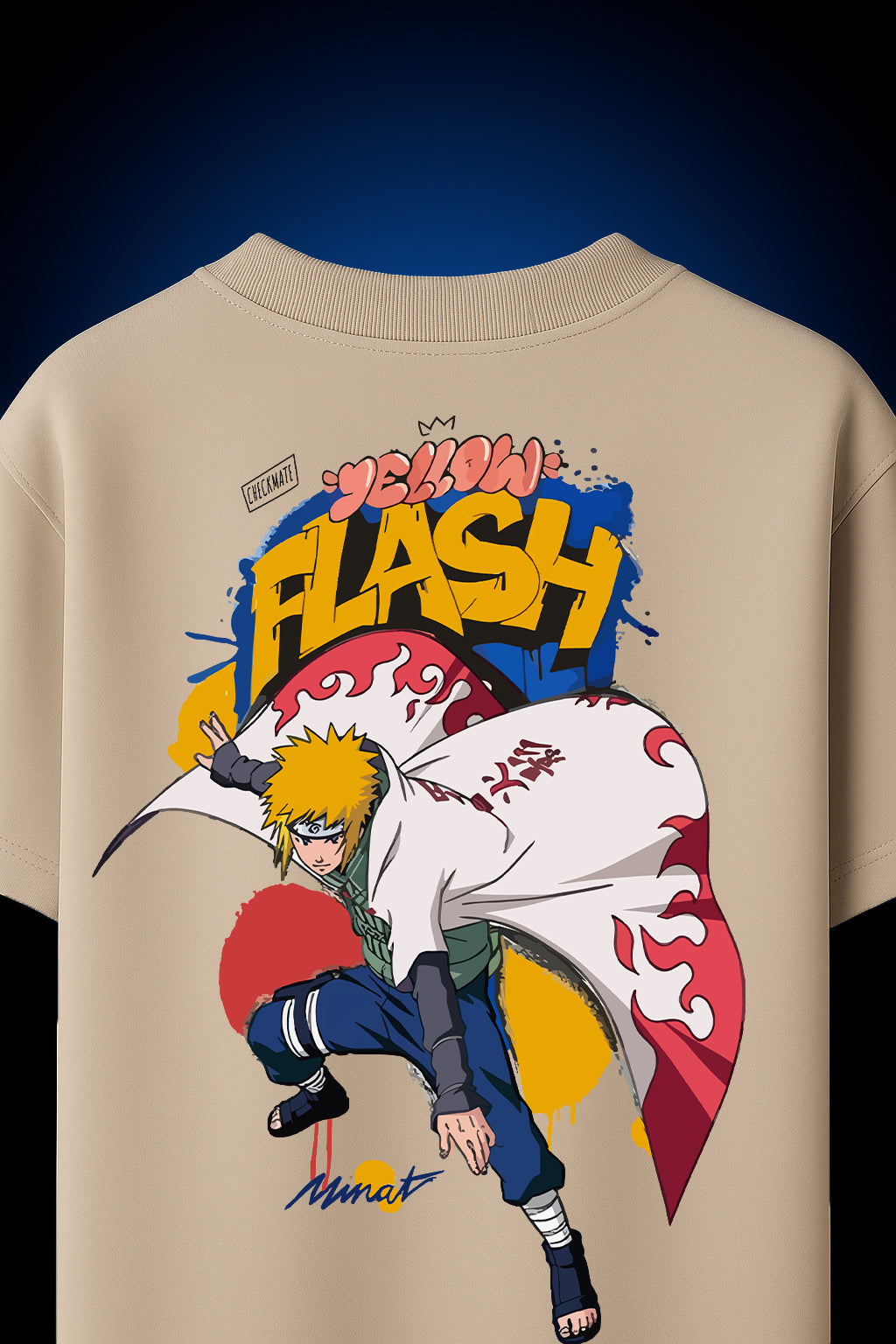 Shop YELLOW FLASH OVERSIZED T-SHIRT Online in Pakistan