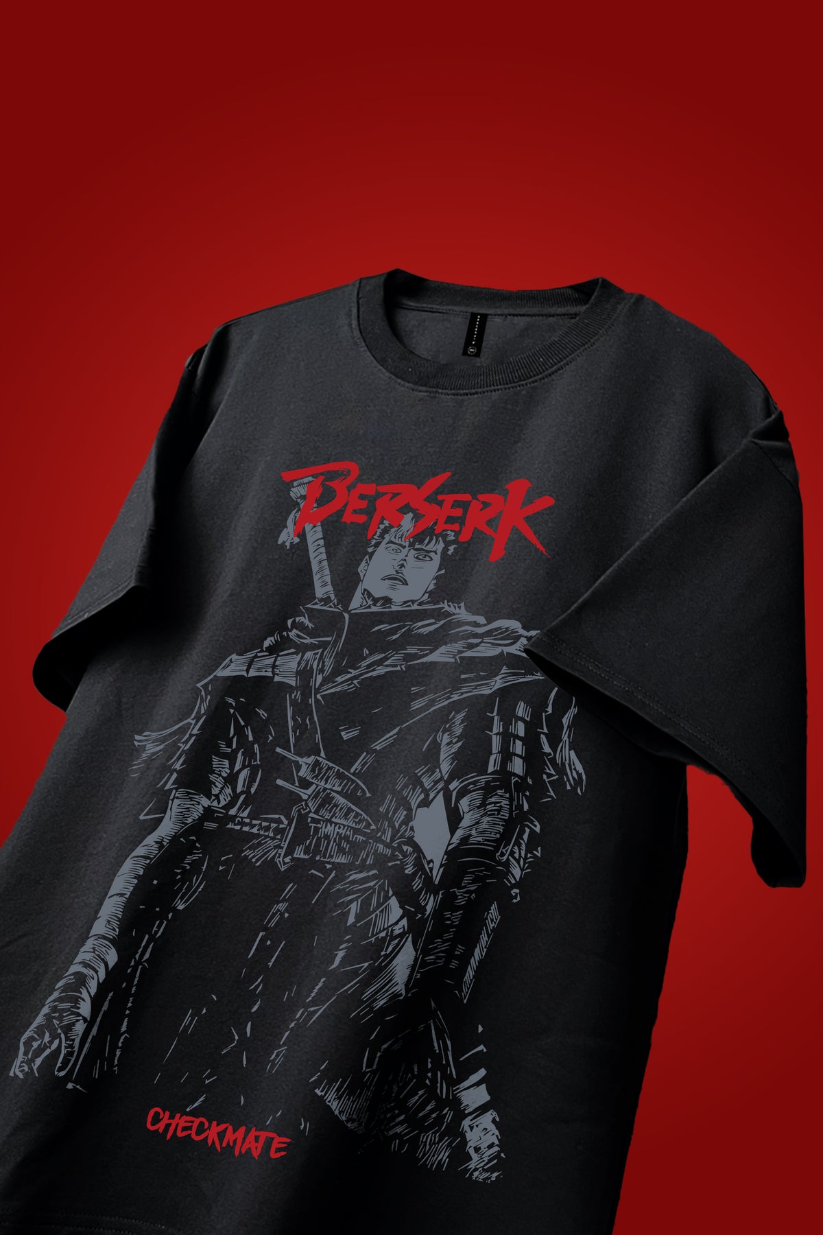 BERSERK OVERSIZED T-SHIRT - Shop Now - Checkmate Atelier