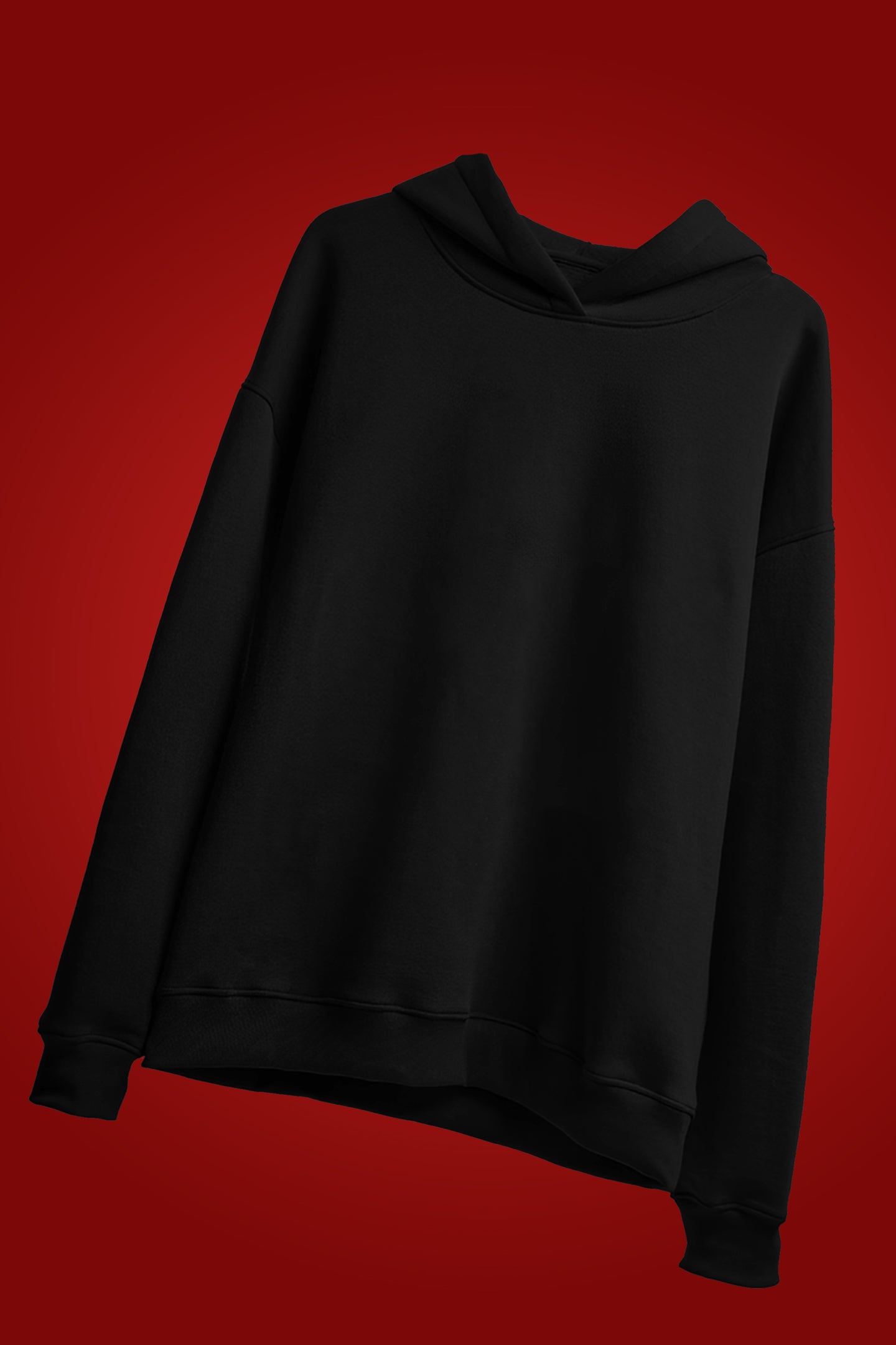Shop [MINOR FAULT] BLACK OVERSIZED HOODIE Online in Pakistan