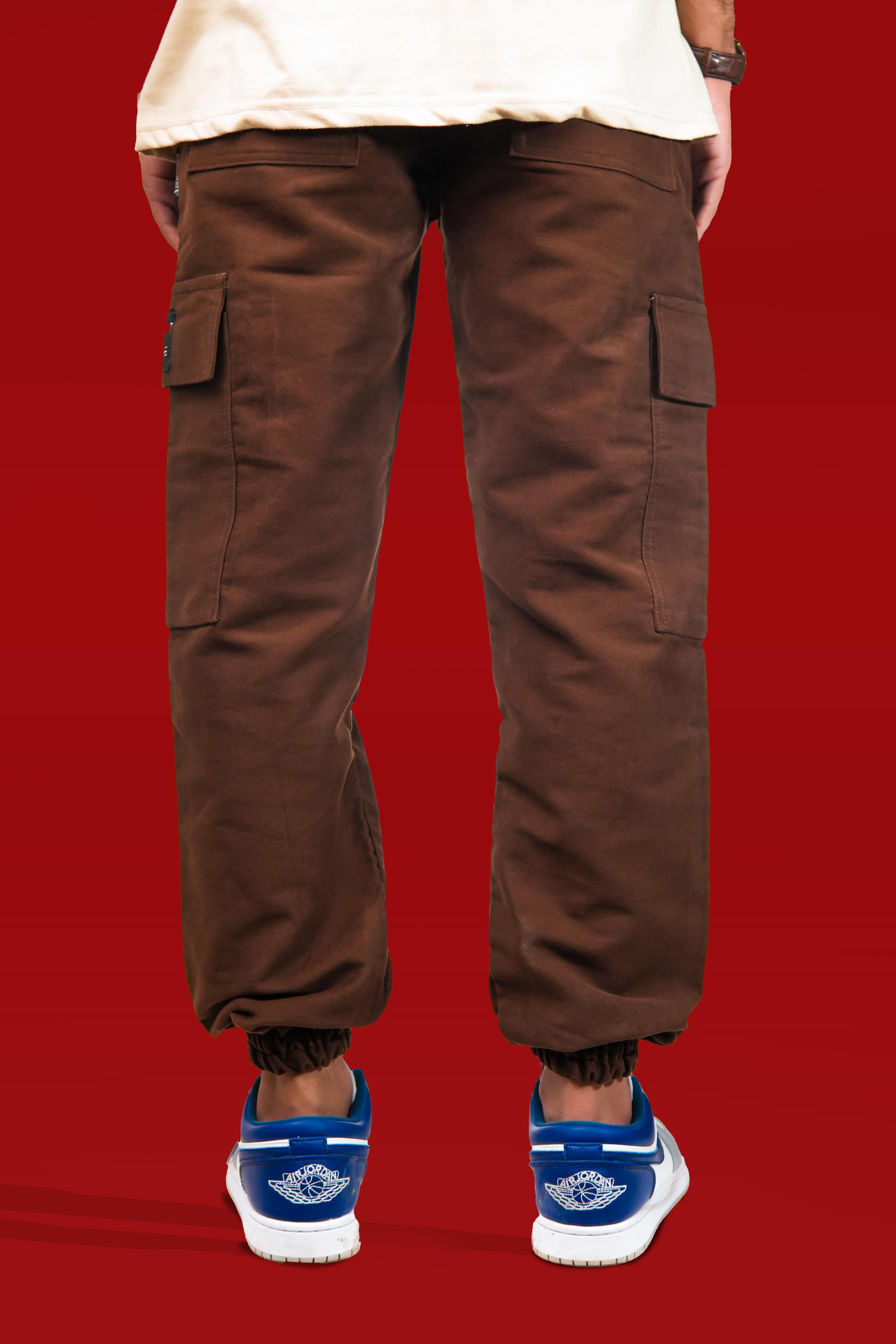 BROWN CARGO PANT - Shop Now - Checkmate Atelier