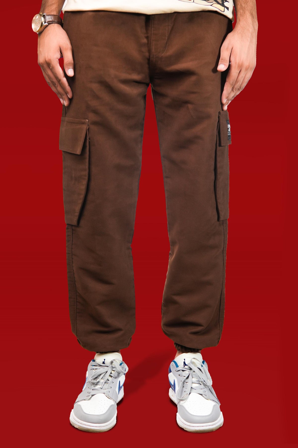 BROWN CARGO PANT - Shop Now - Checkmate Atelier