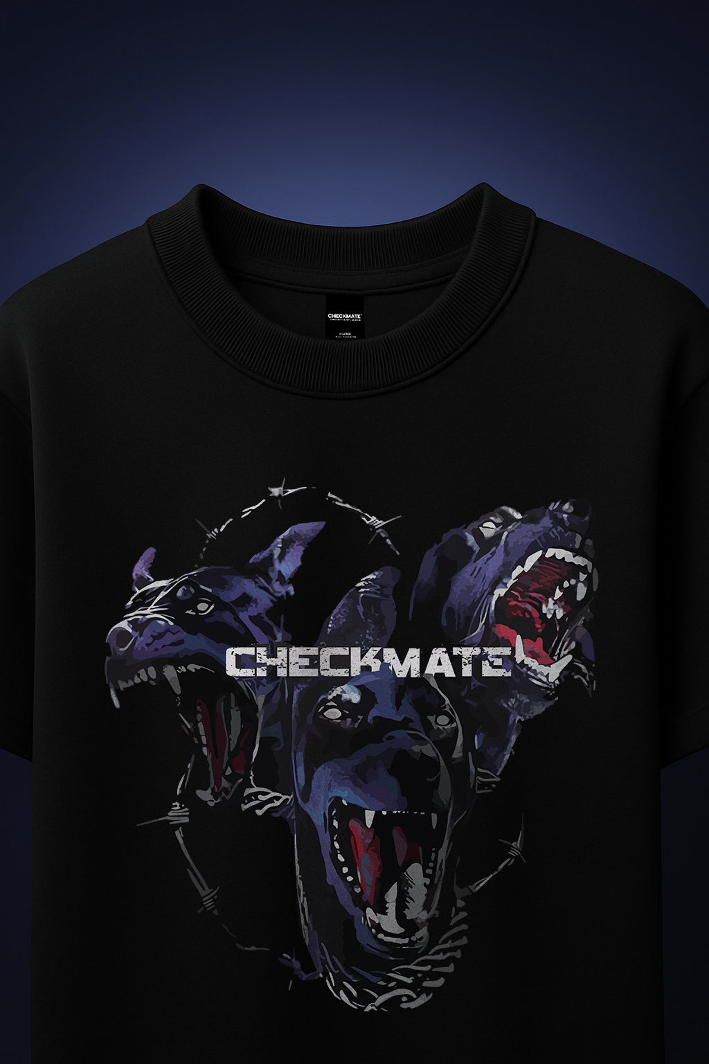 SHADOWPACK OVERSIZED T-SHIRT - Checkmate Atelier