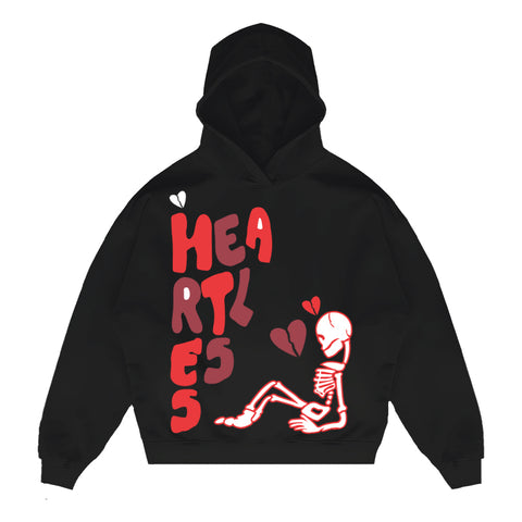 HEARTLESS OVERSIZED HOODIE - Shop Now - Checkmate Atelier