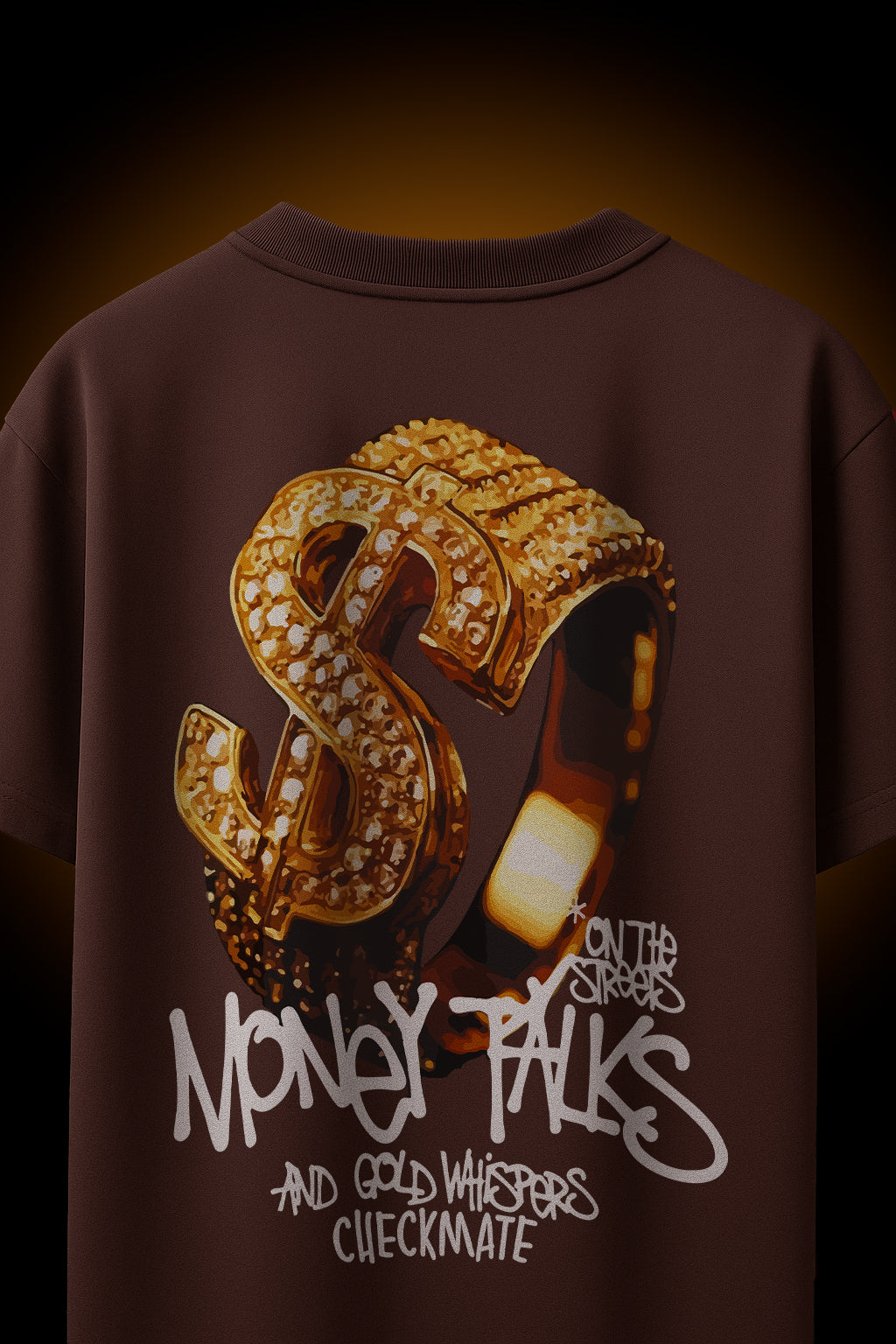 Shop GOLDEN WHISPERS OVERSIZED T-SHIRT Online in Pakistan