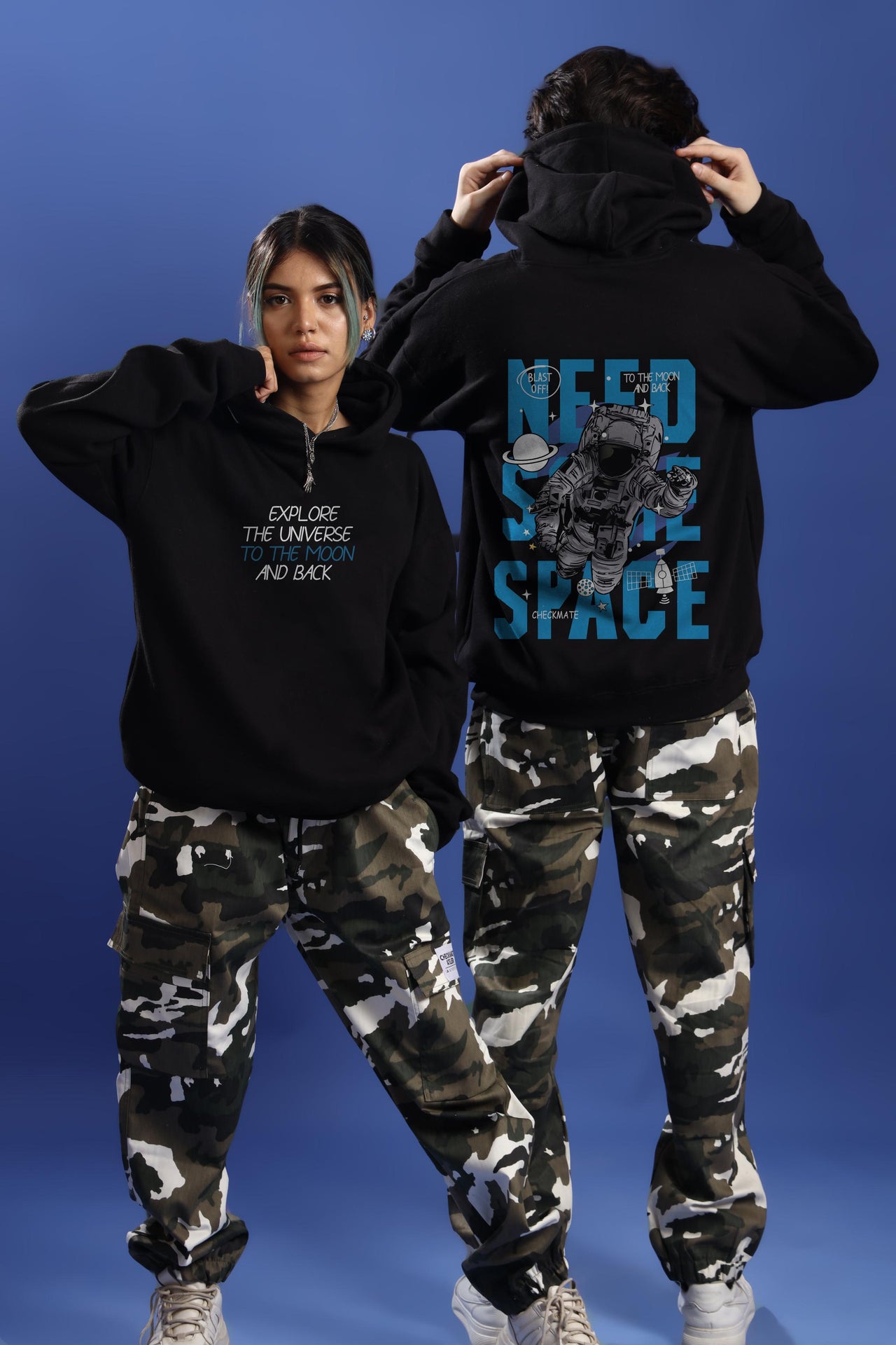Shop EXPLORE THE UNIVERSE OVERSIZED HOODIE Online in Pakistan