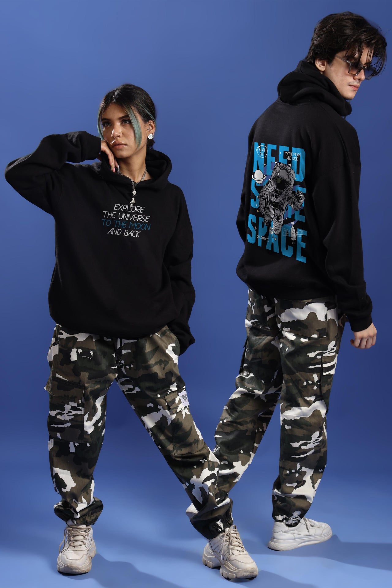 Shop EXPLORE THE UNIVERSE OVERSIZED HOODIE Online in Pakistan