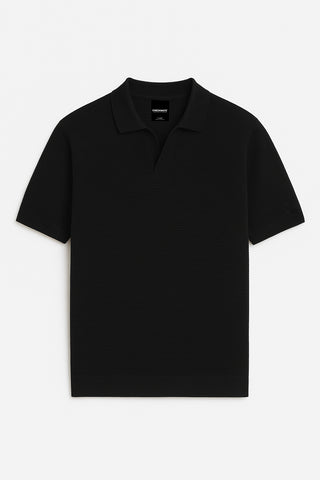 [MINOR FAULT] BLACK POLO - Checkmate Atelier