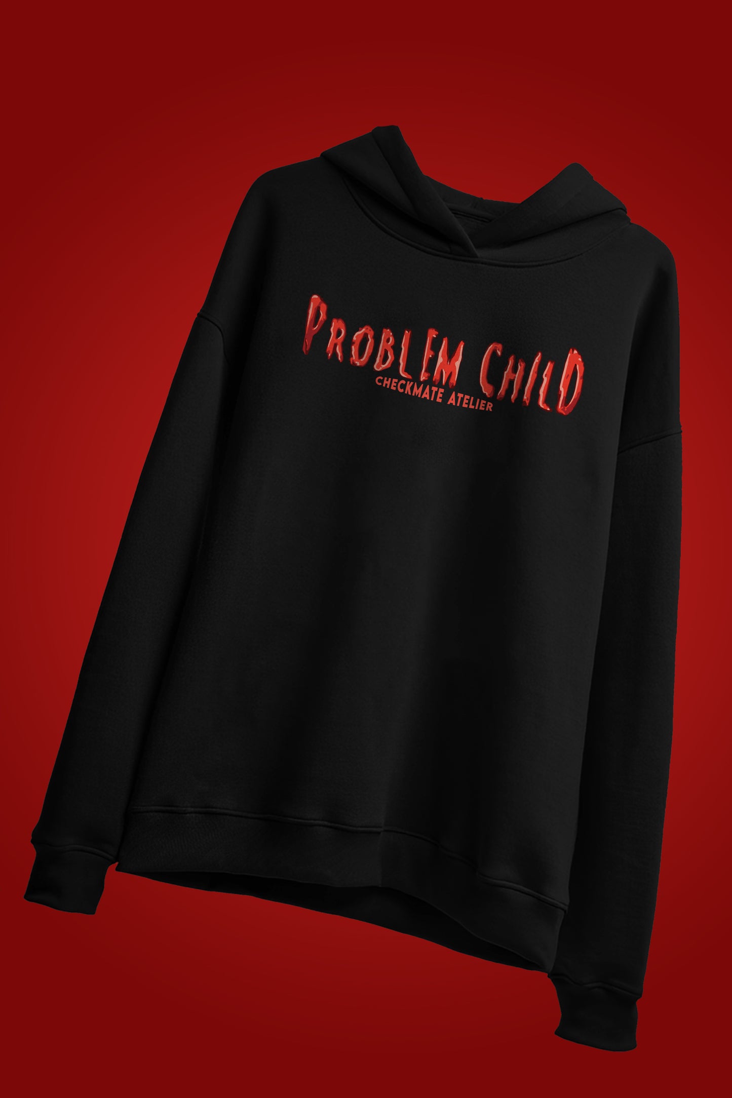 PROBLEM CHILD OVERSIZED HOODIE - Checkmate Atelier