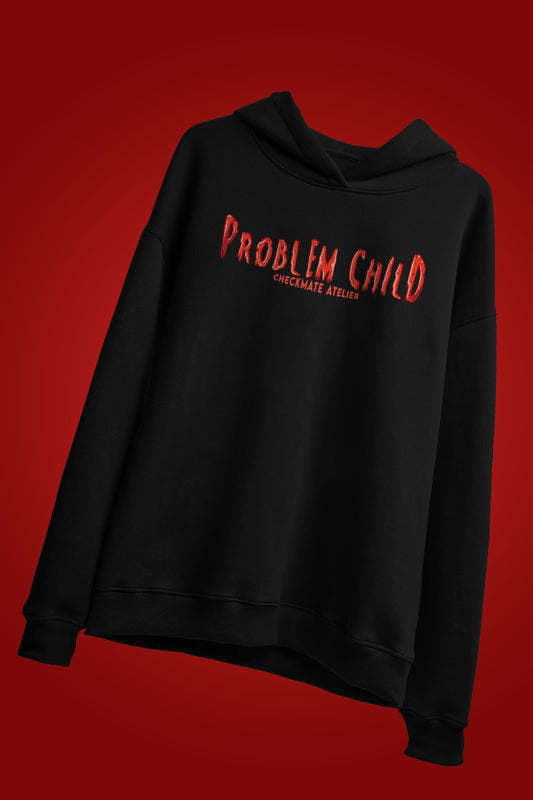 PROBLEM CHILD OVERSIZED HOODIE - Checkmate Atelier