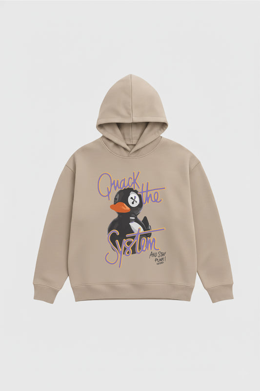 Shop QUACK THE SYSTEM OVERSIZED HOODIE Online in Pakistan