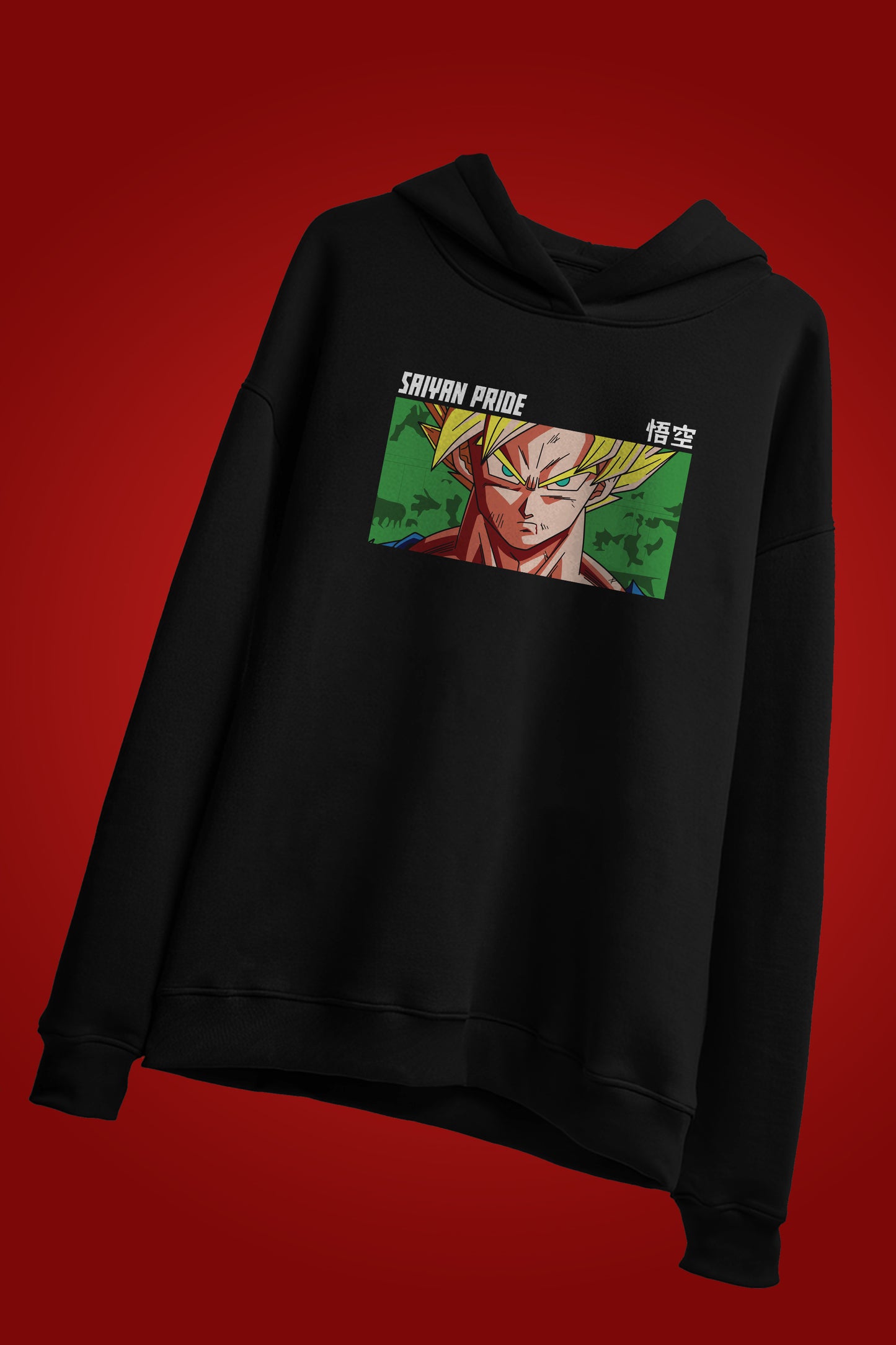 Shop SAIYAN PRIDE OVERSIZED HOODIE Online in Pakistan