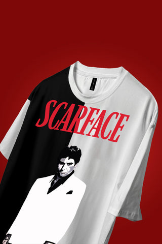 SCARFACE OVERSIZED T-SHIRT - Shop Now - Checkmate Atelier