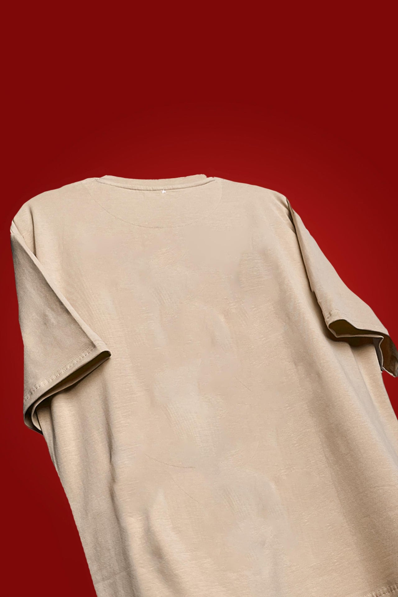 Shop [MINOR FAULT] CREAM OVERSIZED T-SHIRT Online in Pakistan