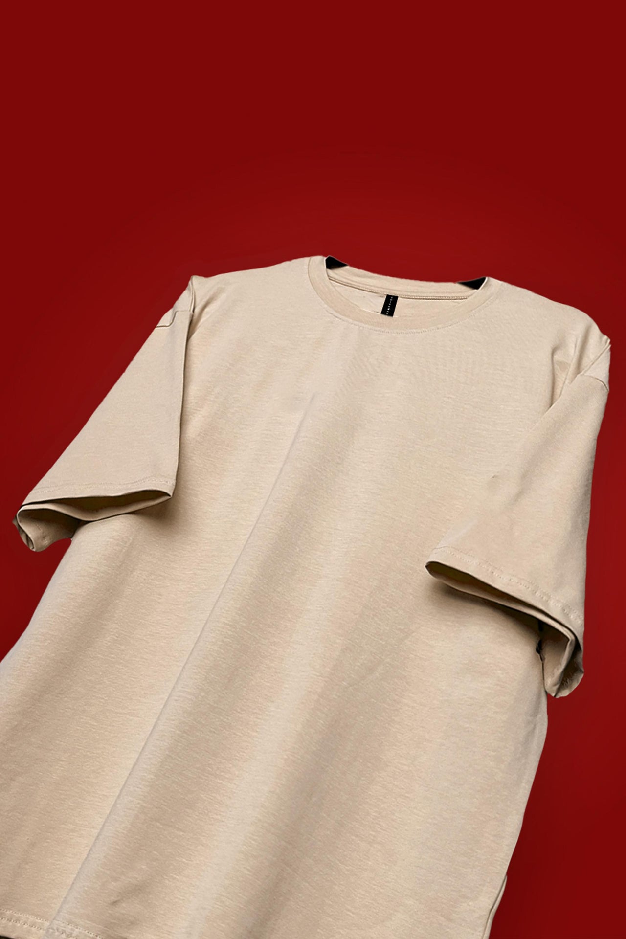 Shop [MINOR FAULT] CREAM OVERSIZED T-SHIRT Online in Pakistan