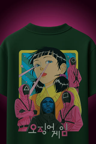 LASER DOLL PROTOCOL OVERSIZED T-SHIRT - Checkmate Atelier
