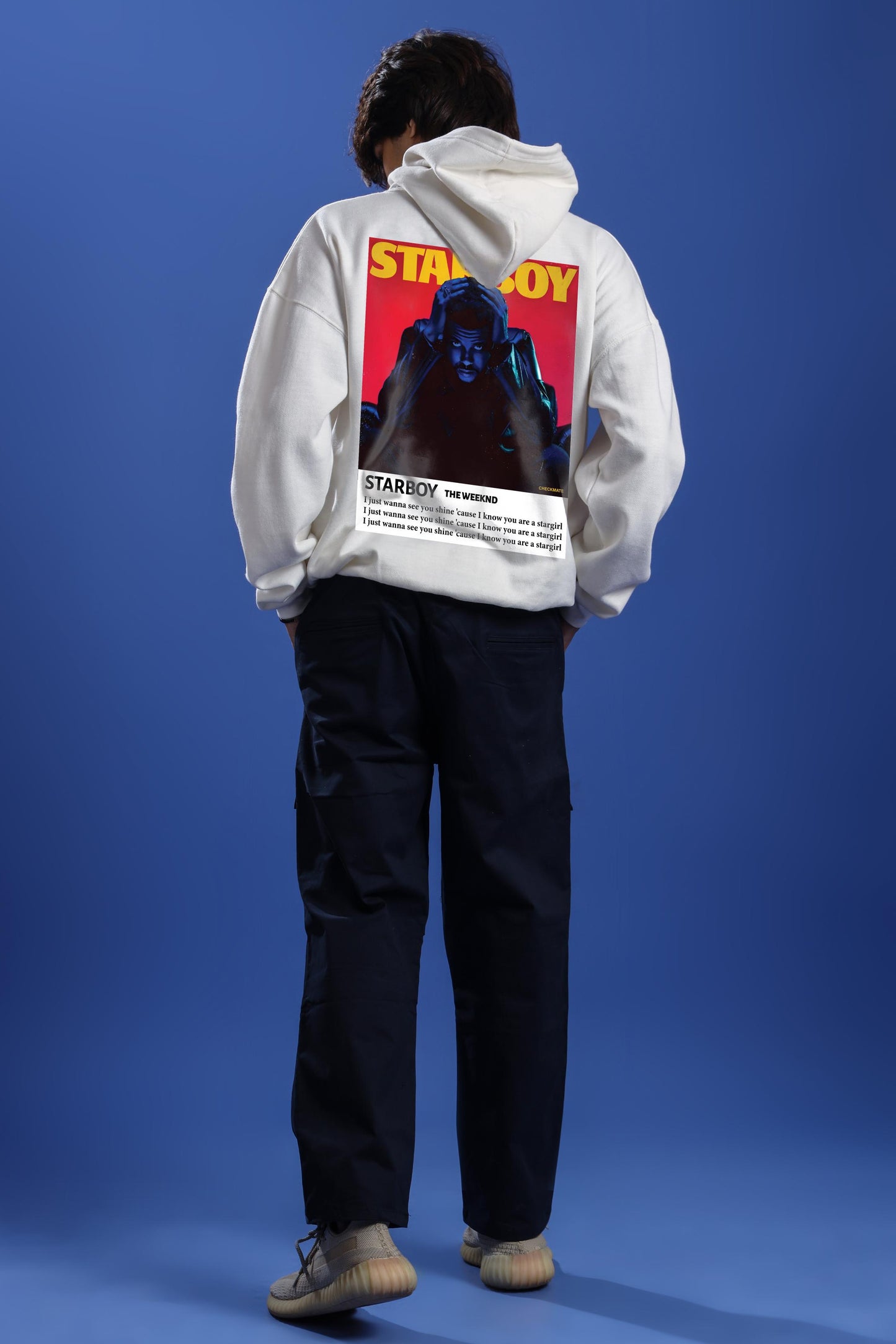 Shop [MINOR FAULT] STAR BOY: I JUST WANNA OVERSIZED HOODIE Online in Pakistan
