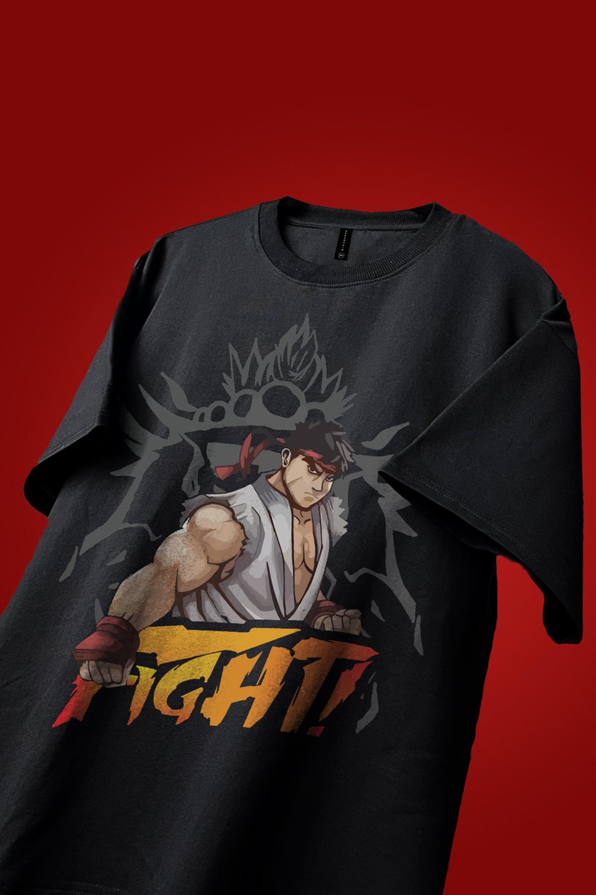 STREET FIGHTER: THE WORLD WARRIORS OVERSIZED T-SHIRT