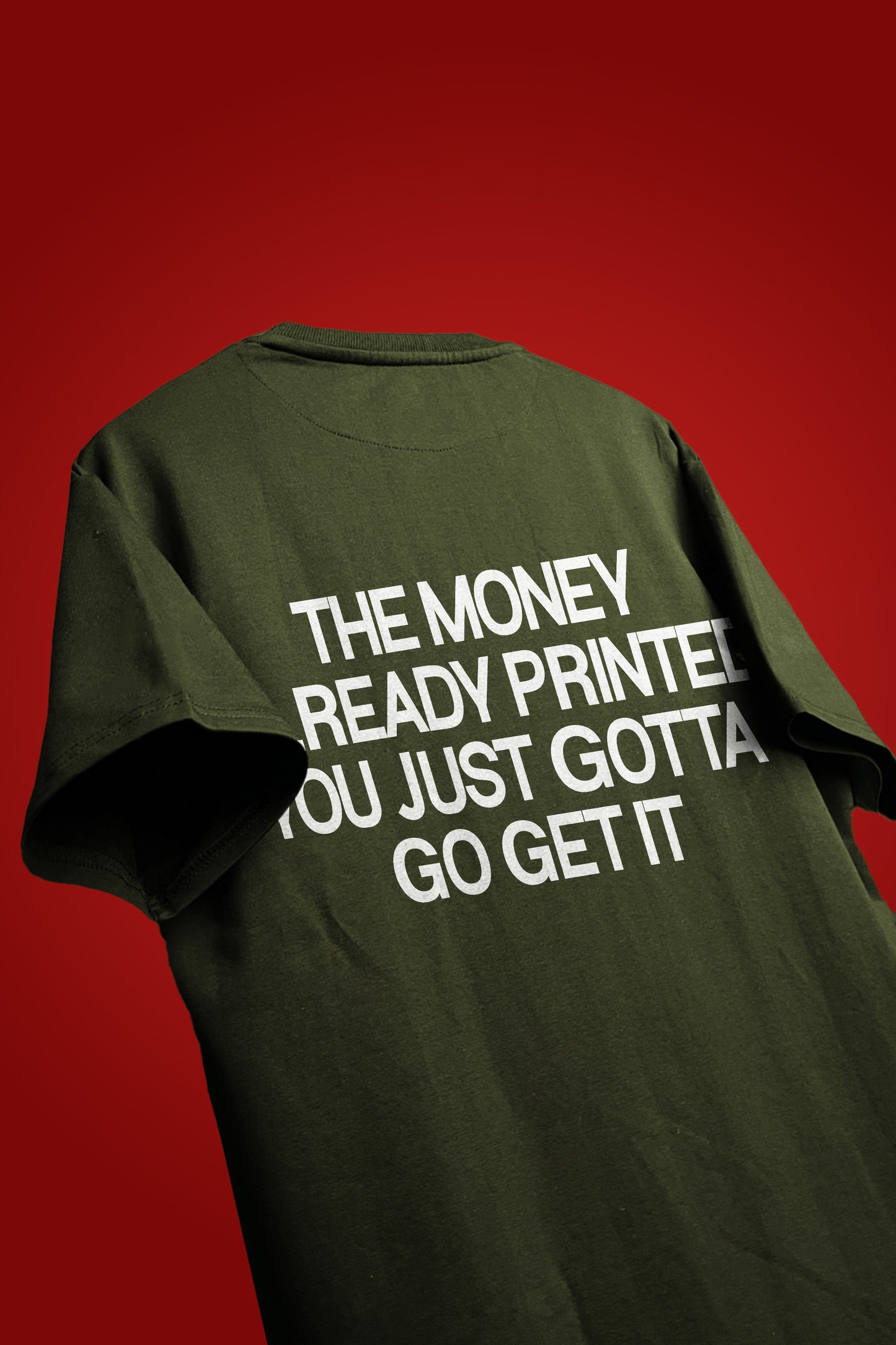 MONEY OVERSIZED T-SHIRT - Checkmate Atelier