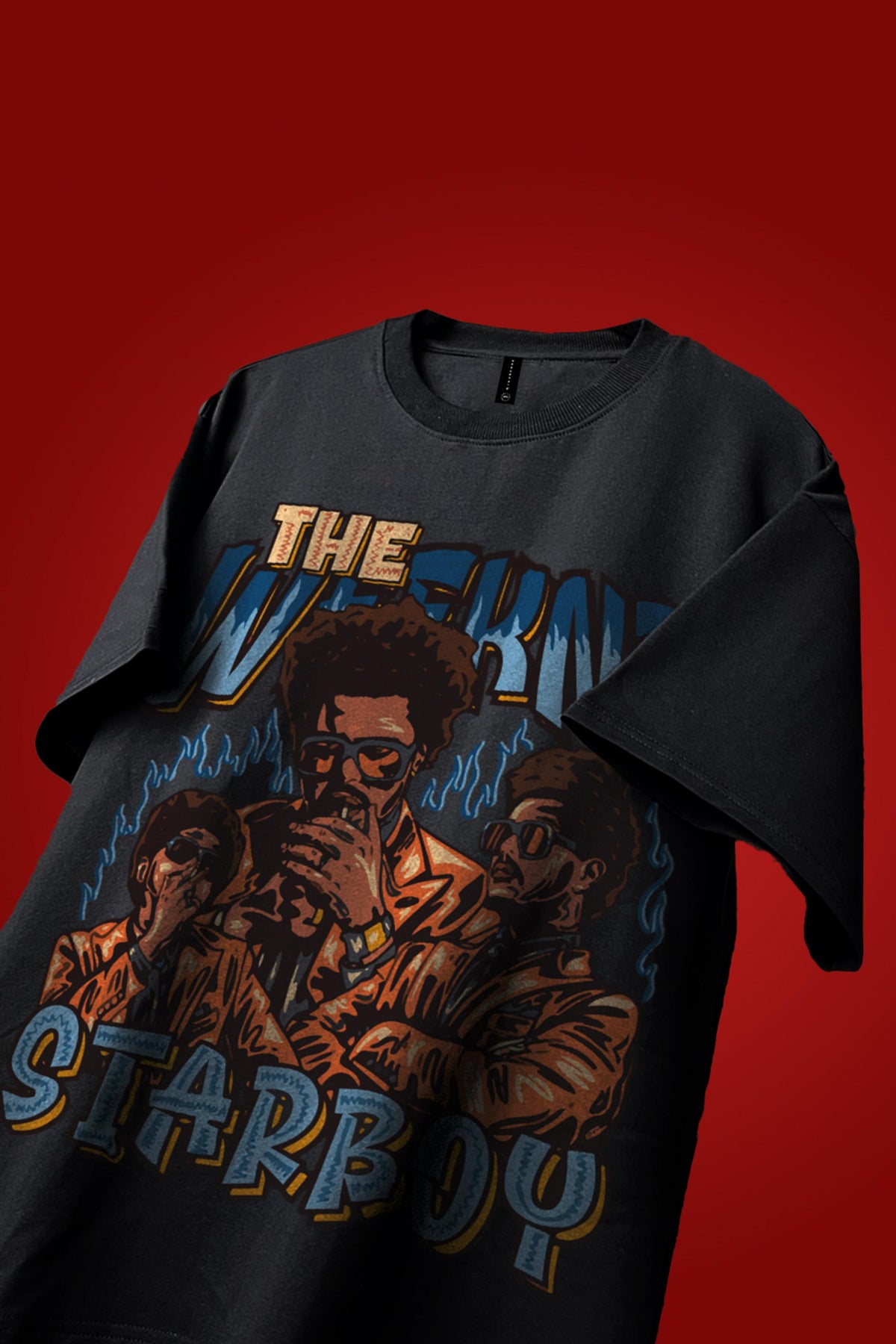 THE WEEKND: STAR BOY OVERSIZED T-SHIRT - Shop Now - Checkmate Atelier