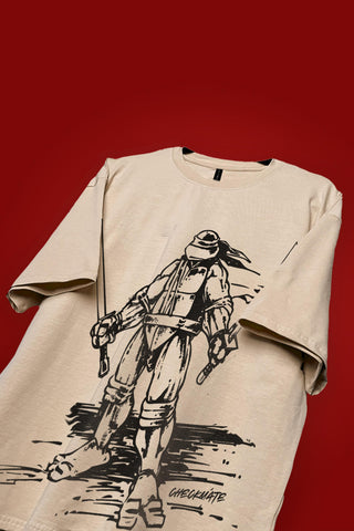 TMNT: LEONARDO OVERSIZED T-SHIRT - Shop Now - Checkmate Atelier