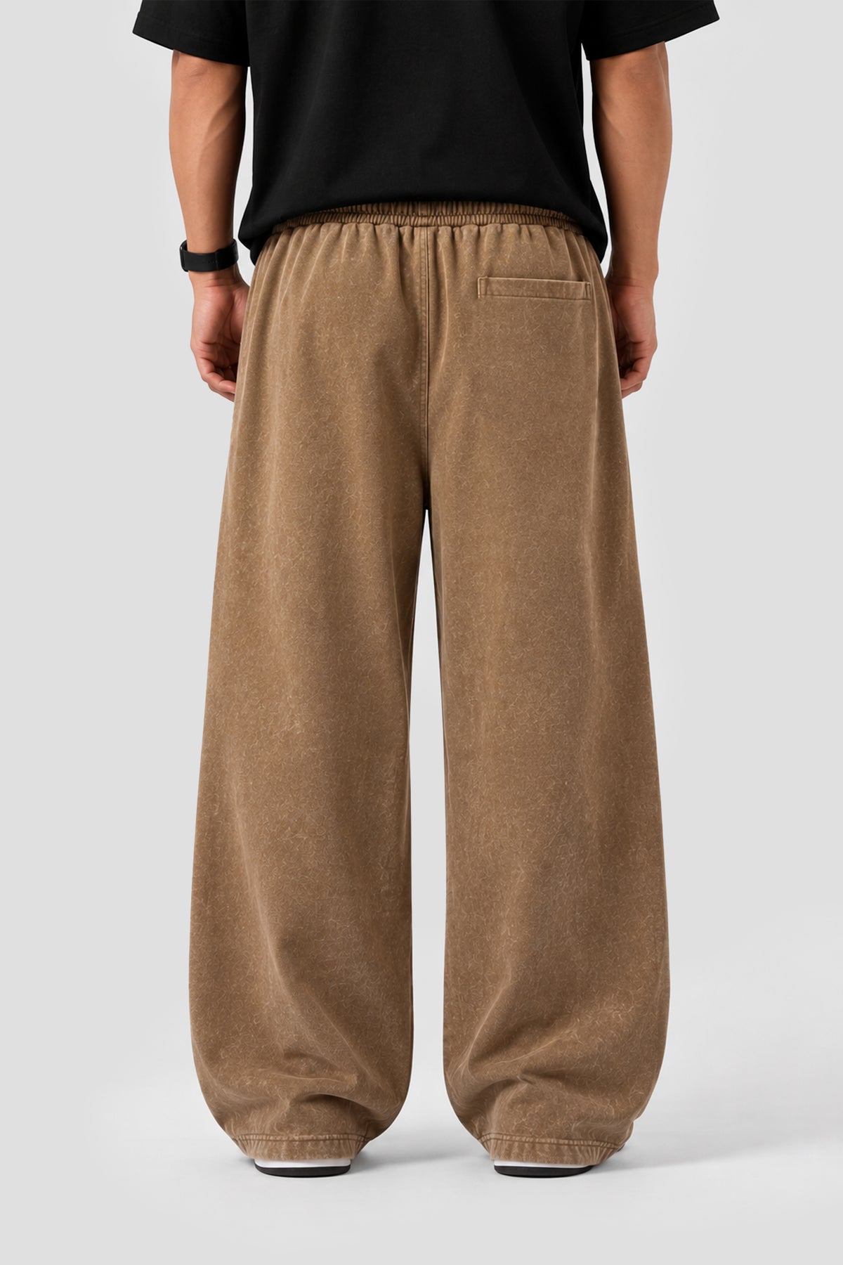 LATTE WASHED TROUSER